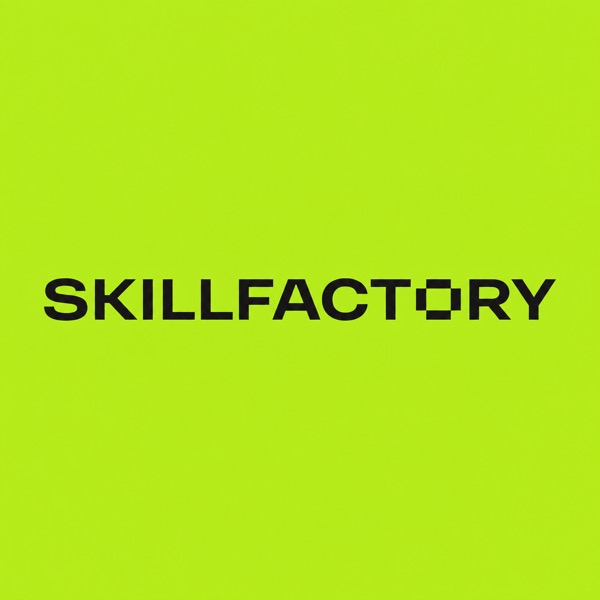 Логотип Skillfactory — IT-профессии с гарантией практики